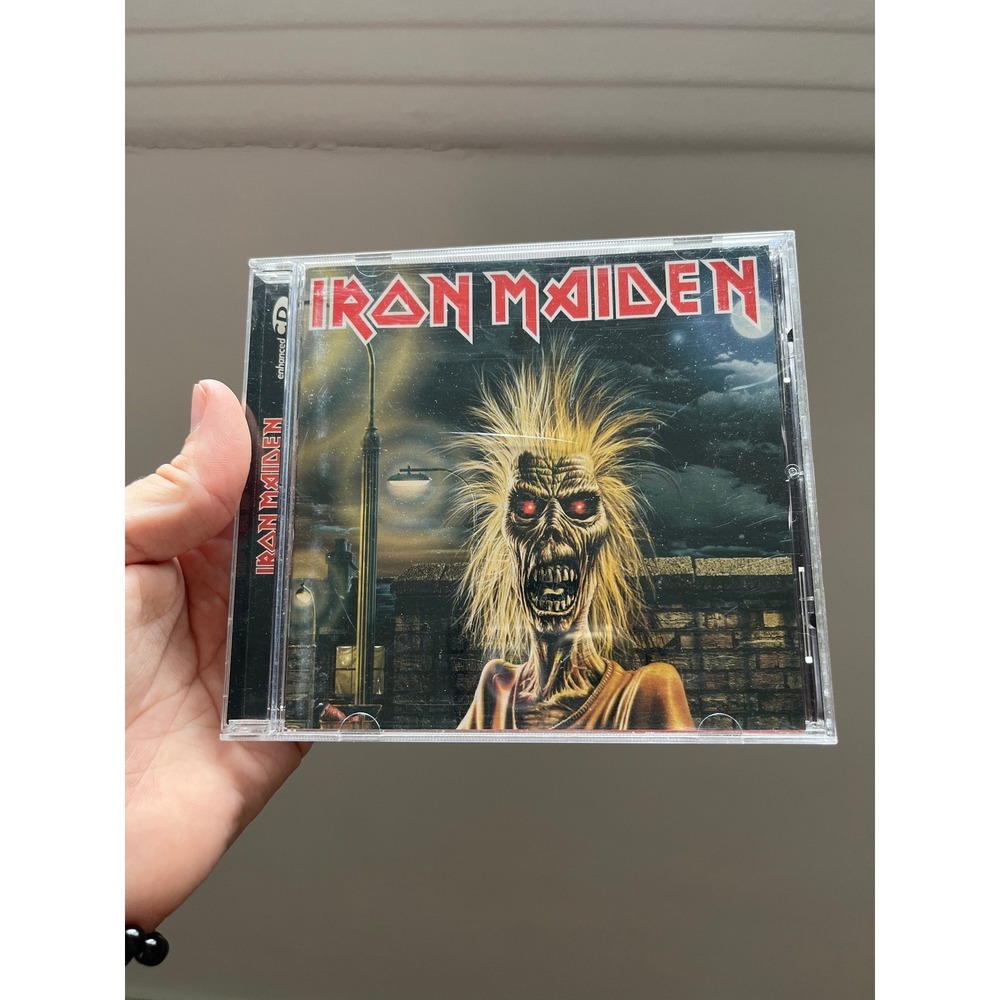 Iron Maiden Self-Titled Enhanced CD 1998 Digital Remaster Heavy Metal EMI